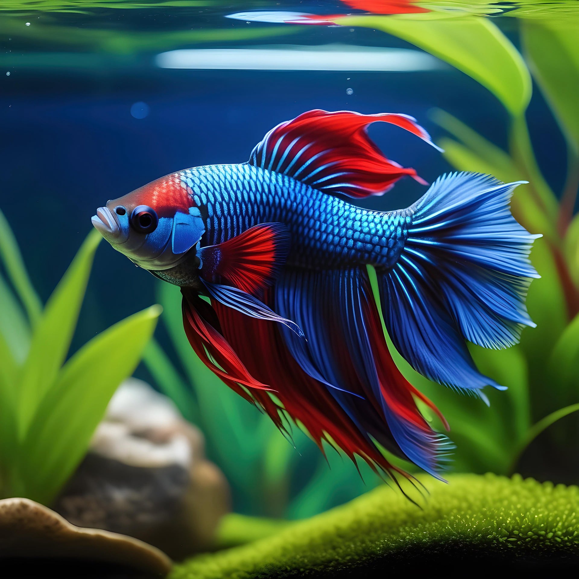 tropical aquariums